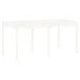 Garten-Essset 13-teilig aus massivem weißem Kiefernholz von , Gartensets - Ref: Foro24-3157722, Preis: 629,10 €, Rabatt: %