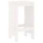 3-piece white pine wood garden table and high stools set by , Garden sets - Ref: Foro24-3157734, Price: 208,02 €, Discount: %