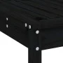 5-teiliges Set mit Gartentisch und hohen Hockern aus schwarzem Kiefernholz von , Gartensets - Ref: Foro24-3157743, Preis: 312...