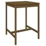 Garden table and high stools 3 pieces honey brown pine wood by , Garden sets - Ref: Foro24-3157736, Price: 208,16 €, Discount: %