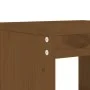 High garden table and stools 5 pieces honey brown pine wood by , Garden sets - Ref: Foro24-3157748, Price: 332,67 €, Discount: %