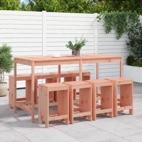 Garden furniture set 9 pieces solid wood Douglas fir by , Garden sets - Ref: Foro24-3157762, Price: 545,99 €, Discount: %