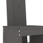 7-piece gray pine wood garden table and high stools set by , Garden sets - Ref: Foro24-3157783, Price: 586,91 €, Discount: %
