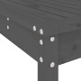 7-piece gray pine wood garden table and high stools set by , Garden sets - Ref: Foro24-3157783, Price: 586,91 €, Discount: %