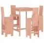 Douglas Hochtisch und Gartenhocker 5 Stück Massivholz von , Gartensets - Ref: Foro24-3157774, Preis: 331,82 €, Rabatt: %