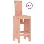 Douglas Hochtisch und Gartenhocker 5 Stück Massivholz von , Gartensets - Ref: Foro24-3157774, Preis: 331,82 €, Rabatt: %
