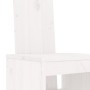5-piece white pine wood garden table and high stools set by , Garden sets - Ref: Foro24-3157776, Price: 403,15 €, Discount: %