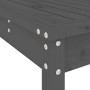 5-piece gray pine wood garden table and high stools set by , Garden sets - Ref: Foro24-3157807, Price: 378,33 €, Discount: %