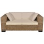 Genuine rattan 2-seater and 3-seater sofa set by vidaXL, Sofas - Ref: Foro24-274359, Price: 1,00 €, Discount: %