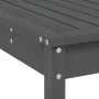 7-piece gray pine wood garden table and high stools set by , Garden sets - Ref: Foro24-3157813, Price: 542,41 €, Discount: %