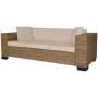 Genuine rattan 2-seater and 3-seater sofa set by vidaXL, Sofas - Ref: Foro24-274359, Price: 1,00 €, Discount: %