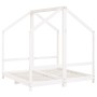 White pine wood children's bed frame 2x (70x140) by , Cribs and beds for children - Ref: Foro24-3200593, Price: 225,73 €, Dis...