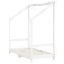 Kinderbettgestell Kiefernholz weiß 2x (70x140) von , Kinderbetten und Betten für Kinder - Ref: Foro24-3200593, Preis: 222,87 ...