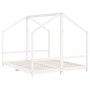 White pine wood children's bed frame 2x(80x200) cm by , Cribs and beds for children - Ref: Foro24-3200587, Price: 271,17 €, D...