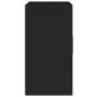 Black plywood wall cabinet 60x30x60 cm by , Lockers and storage cabinets - Ref: Foro24-812889, Price: 51,10 €, Discount: %