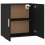 Schwarzer Sperrholz-Wandschrank 60x30x60 cm von , Schließfächer und Lagerschränke - Ref: Foro24-812889, Preis: 51,21 €, Rabat...