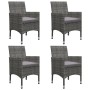 Graues 5-teiliges Garten-Ess-Set von , Gartensets - Ref: Foro24-3068736, Preis: 361,96 €, Rabatt: %