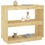 Solid pine wood shelf 80x35x71 cm by , Bookcases and shelves - Ref: Foro24-810879, Price: 63,03 €, Discount: %