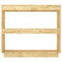 Regal aus massivem Kiefernholz, 80 x 35 x 71 cm von , Bücherregale und Regale - Ref: Foro24-810879, Preis: 63,85 €, Rabatt: %