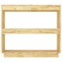 Solid pine wood shelf 80x35x71 cm by , Bookcases and shelves - Ref: Foro24-810879, Price: 63,03 €, Discount: %