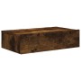Mueble de TV con luces LED roble ahumado 60x35x15,5 cm de , Muebles TV - Ref: Foro24-842896, Precio: 50,88 €, Descuento: %