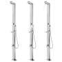 Garten-Dusche mit grauer Basis, 225 cm aus Edelstahl. von , Pool- und Spa-Zubehör - Ref: Foro24-3070792, Preis: 286,47 €, Rab...