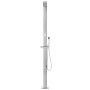 Garten-Dusche mit grauer Basis, 225 cm aus Edelstahl. von , Pool- und Spa-Zubehör - Ref: Foro24-3070792, Preis: 286,47 €, Rab...