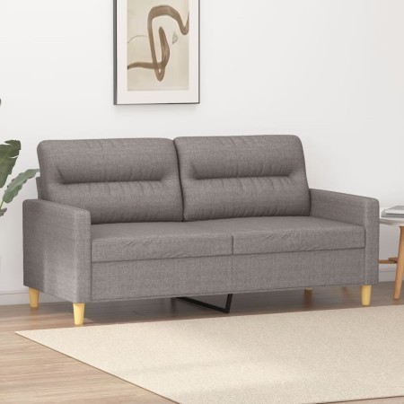 Zweiplätziges Sofa aus grauem Taupe-Stoff, 140 cm. von , Sofas - Ref: Foro24-359242, Preis: 210,29 €, Rabatt: %