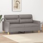 Zweiplätziges Sofa aus grauem Taupe-Stoff, 140 cm. von , Sofas - Ref: Foro24-359242, Preis: 210,29 €, Rabatt: %