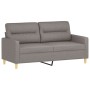 Zweiplätziges Sofa aus grauem Taupe-Stoff, 140 cm. von , Sofas - Ref: Foro24-359242, Preis: 210,29 €, Rabatt: %