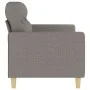 Zweiplätziges Sofa aus grauem Taupe-Stoff, 140 cm. von , Sofas - Ref: Foro24-359242, Preis: 207,13 €, Rabatt: %