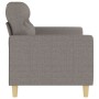 Zweiplätziges Sofa aus grauem Taupe-Stoff, 140 cm. von , Sofas - Ref: Foro24-359242, Preis: 210,29 €, Rabatt: %