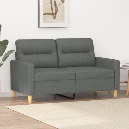 Zweiplätziges Sofa aus dunkelgrauem Stoff, 120 cm. von , Sofas - Ref: Foro24-359228, Preis: 184,82 €, Rabatt: %