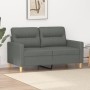 Zweiplätziges Sofa aus dunkelgrauem Stoff, 120 cm. von , Sofas - Ref: Foro24-359228, Preis: 184,82 €, Rabatt: %