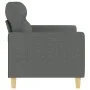 Sofá de 2 plazas de tela gris oscuro 120 cm de , Sofás - Ref: Foro24-359228, Precio: 196,92 €, Descuento: %