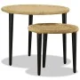 2-piece natural jute coffee table set by vidaXL, Coffee table - Ref: Foro24-244218, Price: 92,59 €, Discount: %