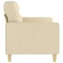 Zweisitziges cremefarbenes Stoffsofa, 140 cm. von , Sofas - Ref: Foro24-359237, Preis: 207,13 €, Rabatt: %