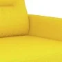Zweiplätziges Sofa aus hellem gelbem Stoff, 140 cm. von , Sofas - Ref: Foro24-359240, Preis: 166,85 €, Rabatt: %