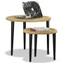 2-piece natural jute coffee table set by vidaXL, Coffee table - Ref: Foro24-244218, Price: 92,59 €, Discount: %