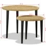 2-piece natural jute coffee table set by vidaXL, Coffee table - Ref: Foro24-244218, Price: 92,59 €, Discount: %