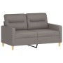 Sofagarnitur mit 3-teiligen Kissen, Stoff in Grau-Taupe. von , Sofas - Ref: Foro24-3201599, Preis: 494,83 €, Rabatt: %