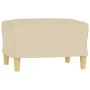 Juego de sofás con cojines 4 piezas tela crema by , Sofas - Ref: Foro24-3201546, Price: 662,60 €, Discount: %