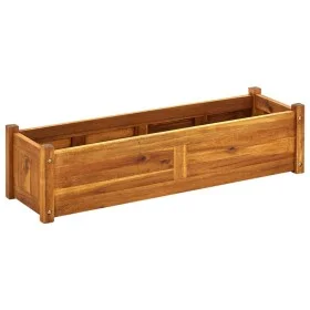 Blumenbeet aus Akazienholz 100x30x25 cm von vidaXL, Töpfe und Pflanzgefäße - Ref: Foro24-42566, Preis: 82,70 €, Rabatt: %