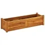 Arriate de madera de acacia 100x30x25 cm de vidaXL, Maceteros y jardineras - Ref: Foro24-42566, Precio: 90,80 €, Descuento: %