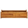 Arriate de madera de acacia 100x30x25 cm de vidaXL, Maceteros y jardineras - Ref: Foro24-42566, Precio: 77,43 €, Descuento: %