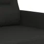 Juego de sofás con cojines 3 piezas tela negro by , Sofas - Ref: Foro24-3201628, Price: 533,59 €, Discount: %