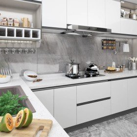 Láminas autoadhesivas muebles PVC blanco 500x90 cm