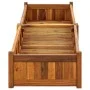 Arriate de madera de acacia 200x50x25 cm de vidaXL, Maceteros y jardineras - Ref: Foro24-42568, Precio: 129,86 €, Descuento: %