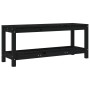 Banco de jardín de madera maciza de pino negro 108x35x45 cm by , garden benches - Ref: Foro24-832384, Price: 79,01 €, Discoun...