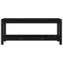 Banco de jardín de madera maciza de pino negro 108x35x45 cm by , garden benches - Ref: Foro24-832384, Price: 75,95 €, Discoun...